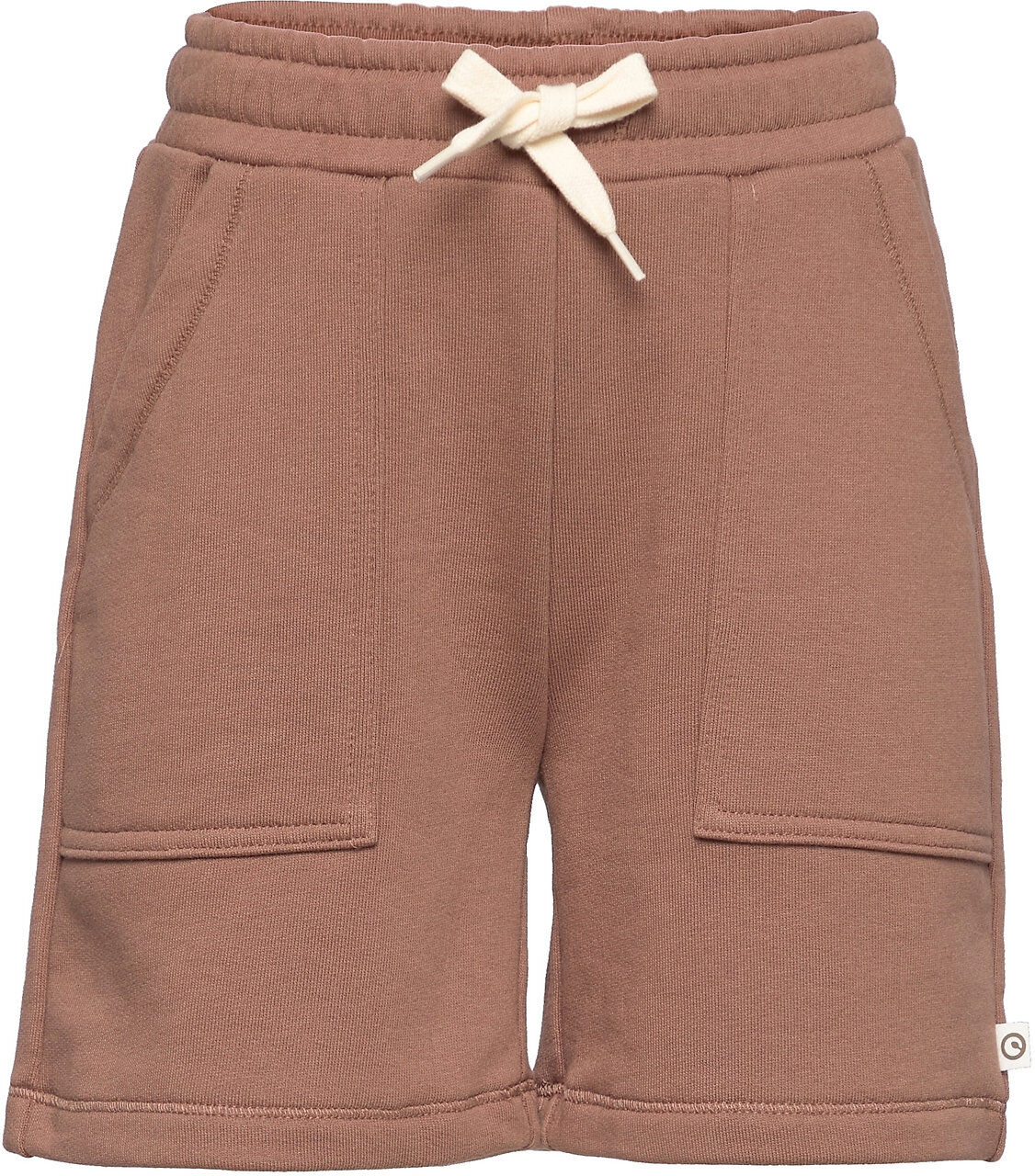 Müsli by Green Cotton Sweat Pocket Shorts Shorts Sweat Shorts Brun Müsli By Green Cotton