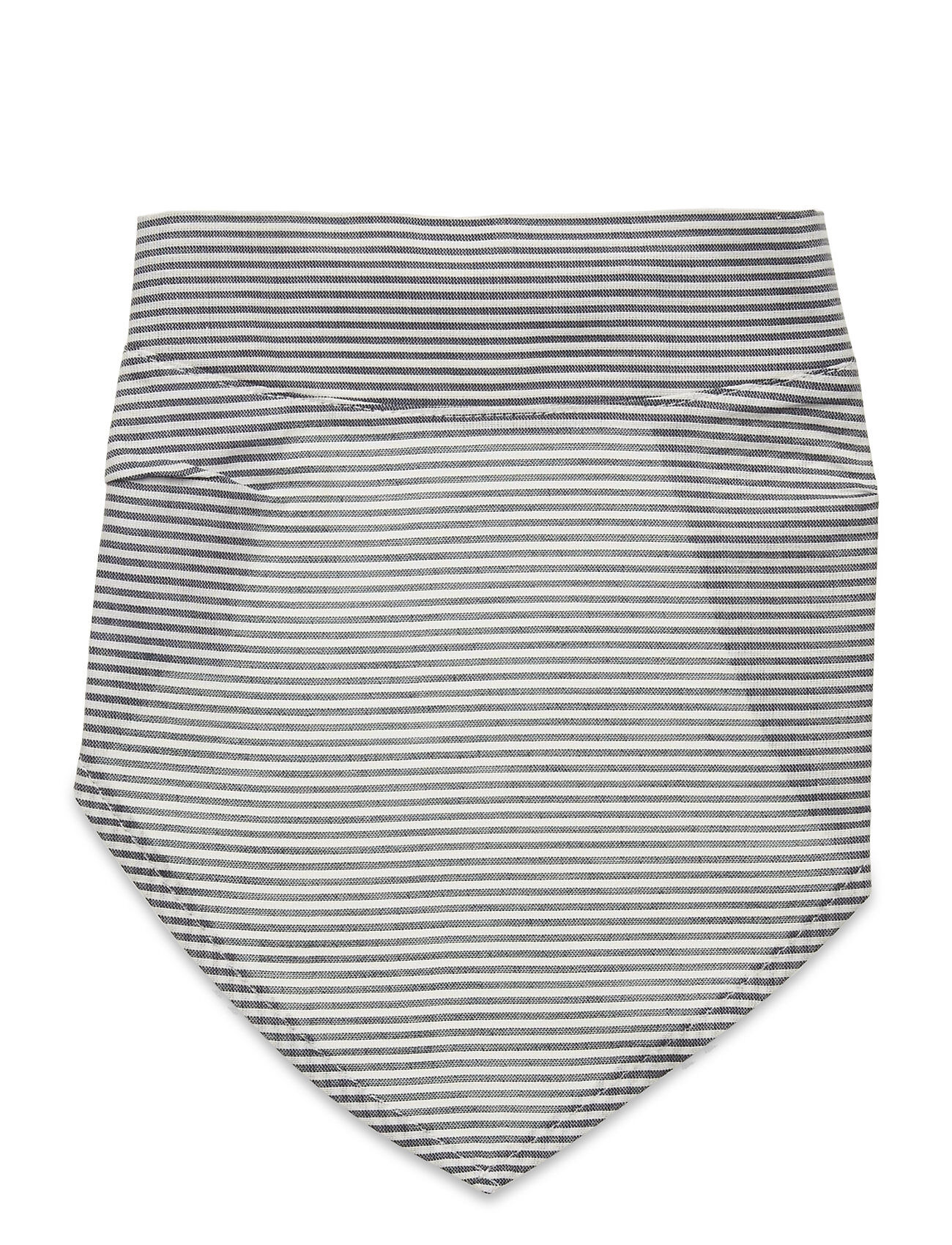 Müsli by Green Cotton Woven Stripe Headscarf Baby & Maternity Care & Hygiene Dry Bibs Blå Müsli By Green Cotton