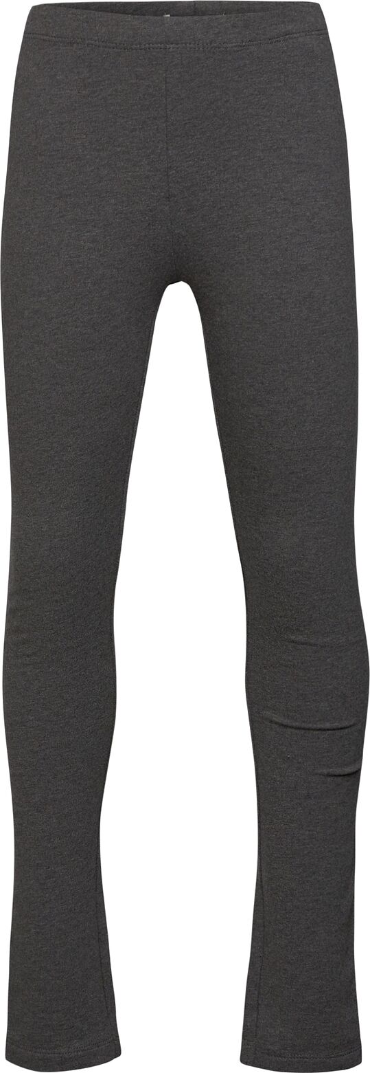 name it Nkfdavina Solid Swe Legging Bru Leggings Grå Name It