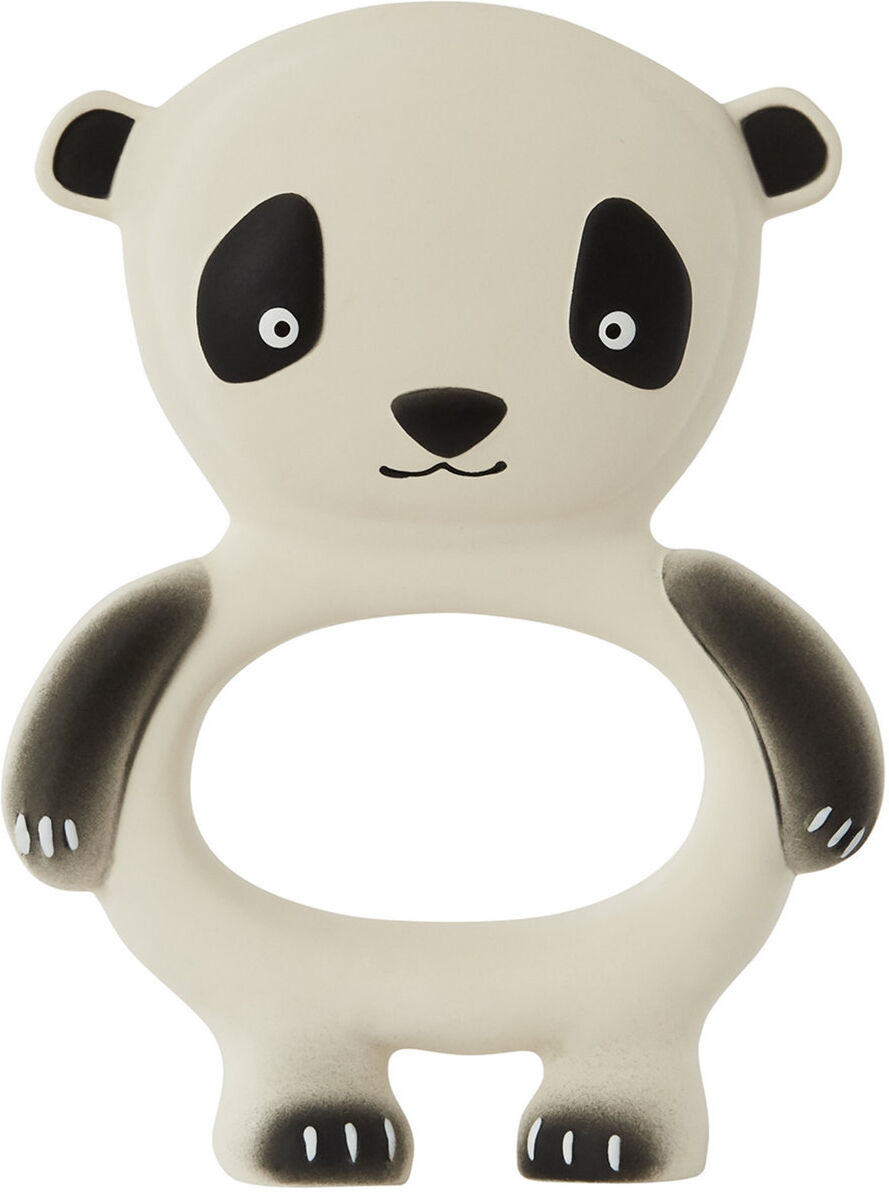 OYOY Living Design Panda Baby Teether Toys Baby Toys Teething Toys Hvit OYOY Living Design