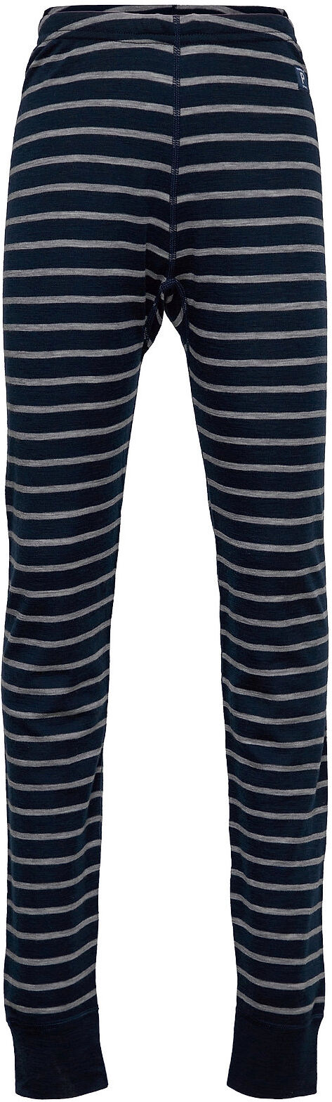 Polarn O. Pyret Long Johns Wool Striped Leggings Blå Polarn O. Pyret