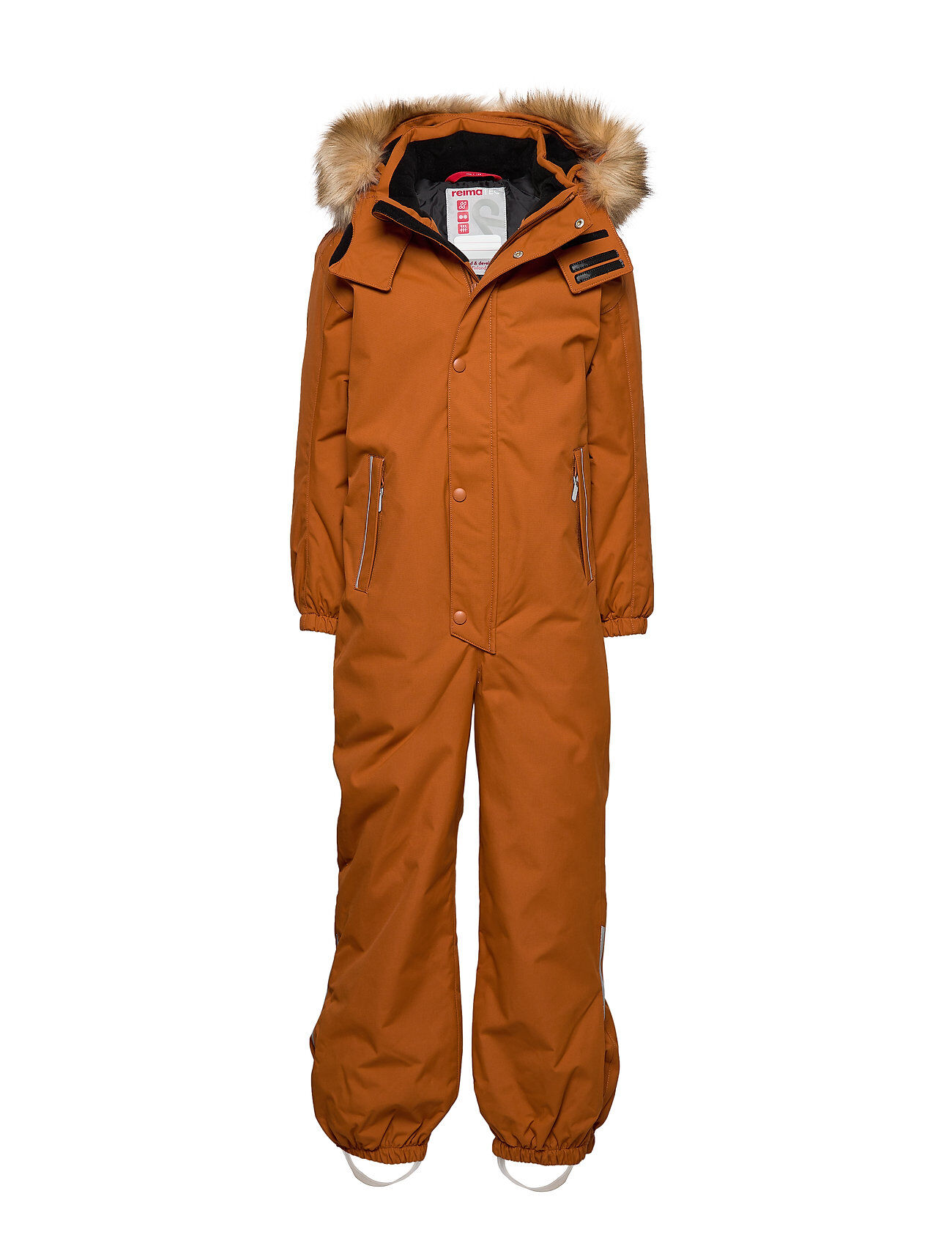 Reima Stavanger Outerwear Coveralls Snow/ski Coveralls & Sets Brun Reima