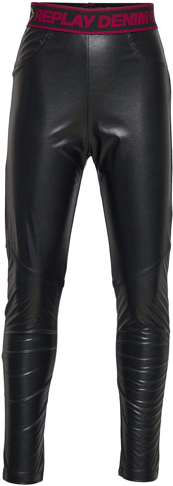 Replay Trousers Leggings Svart Replay