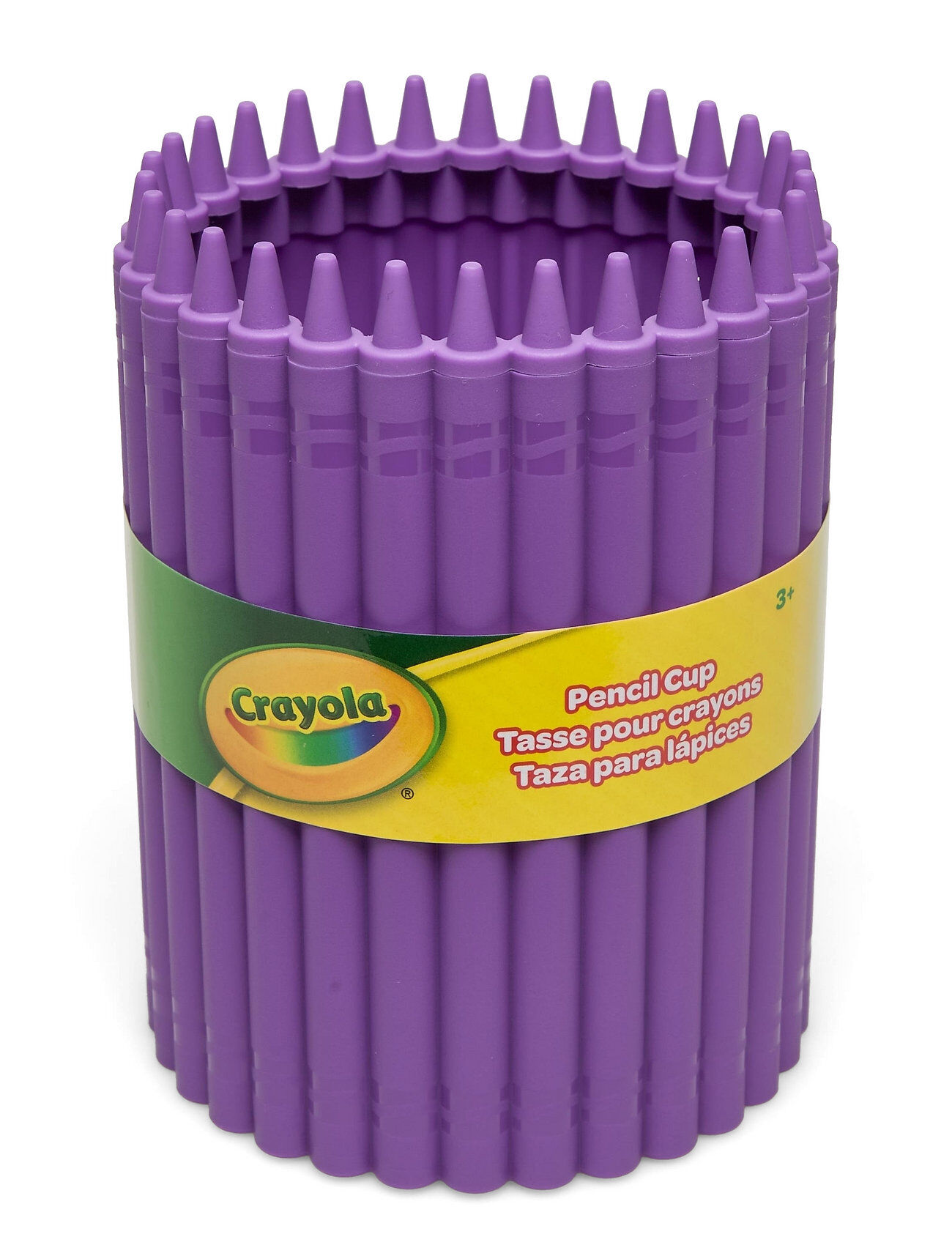 Crayola Pencil Cup Home Kids Decor Storage Lilla CRAYOLA
