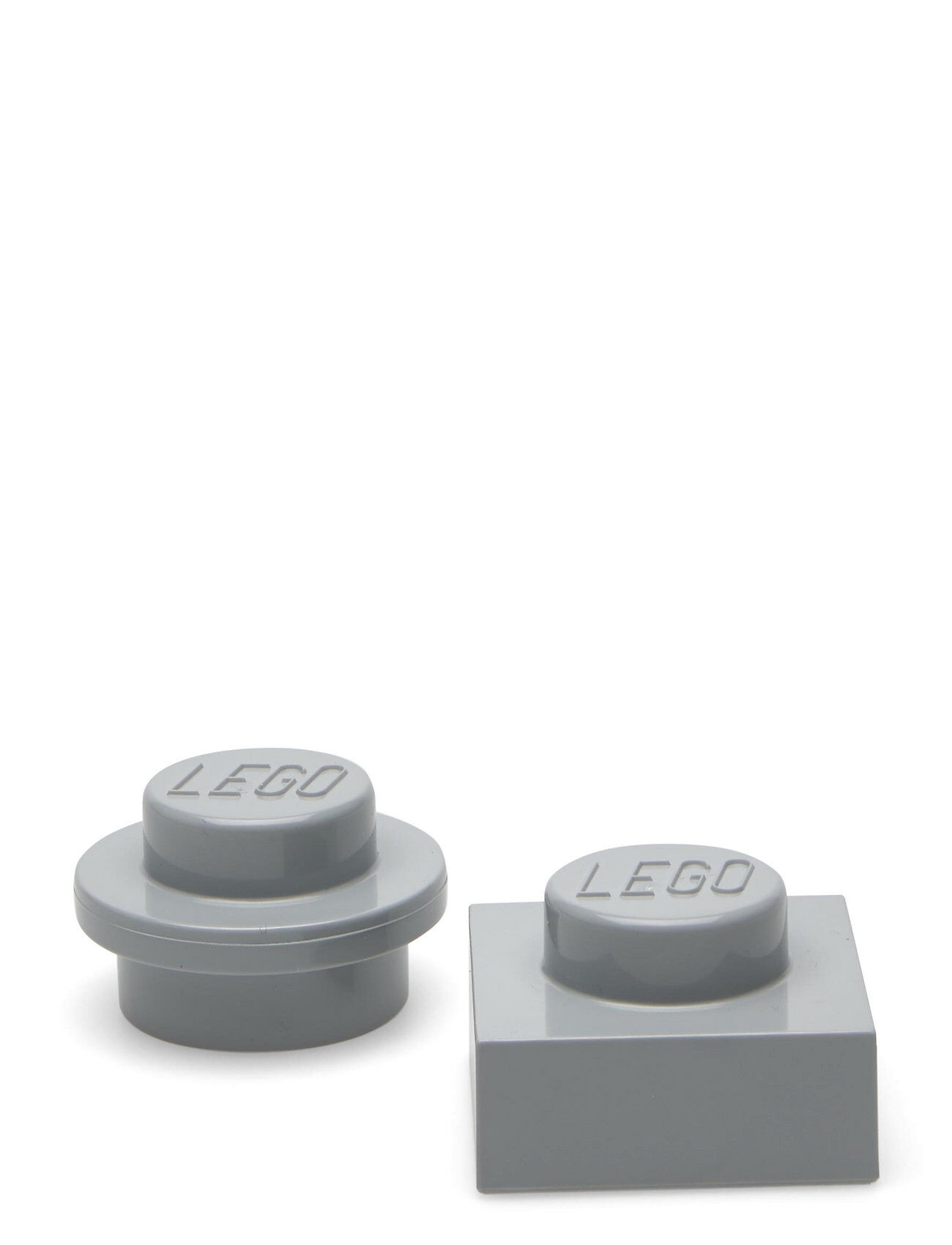 Lego Magnet Set Round And Square Home Kids Decor Storage Grå LEGO STORAGE