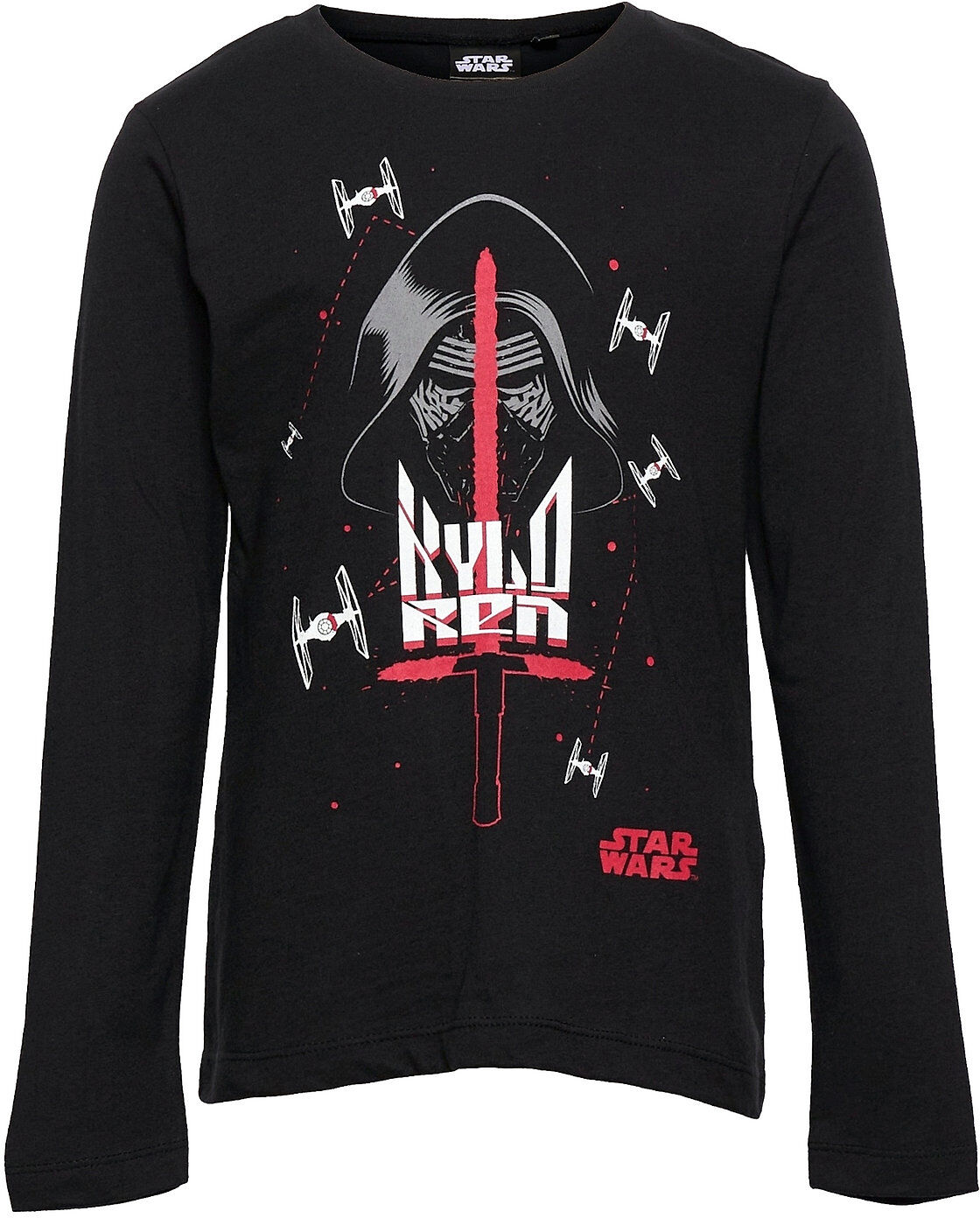 Star Wars Long-Sleeved T-Shirt T-shirts Long-sleeved T-shirts Svart Star Wars