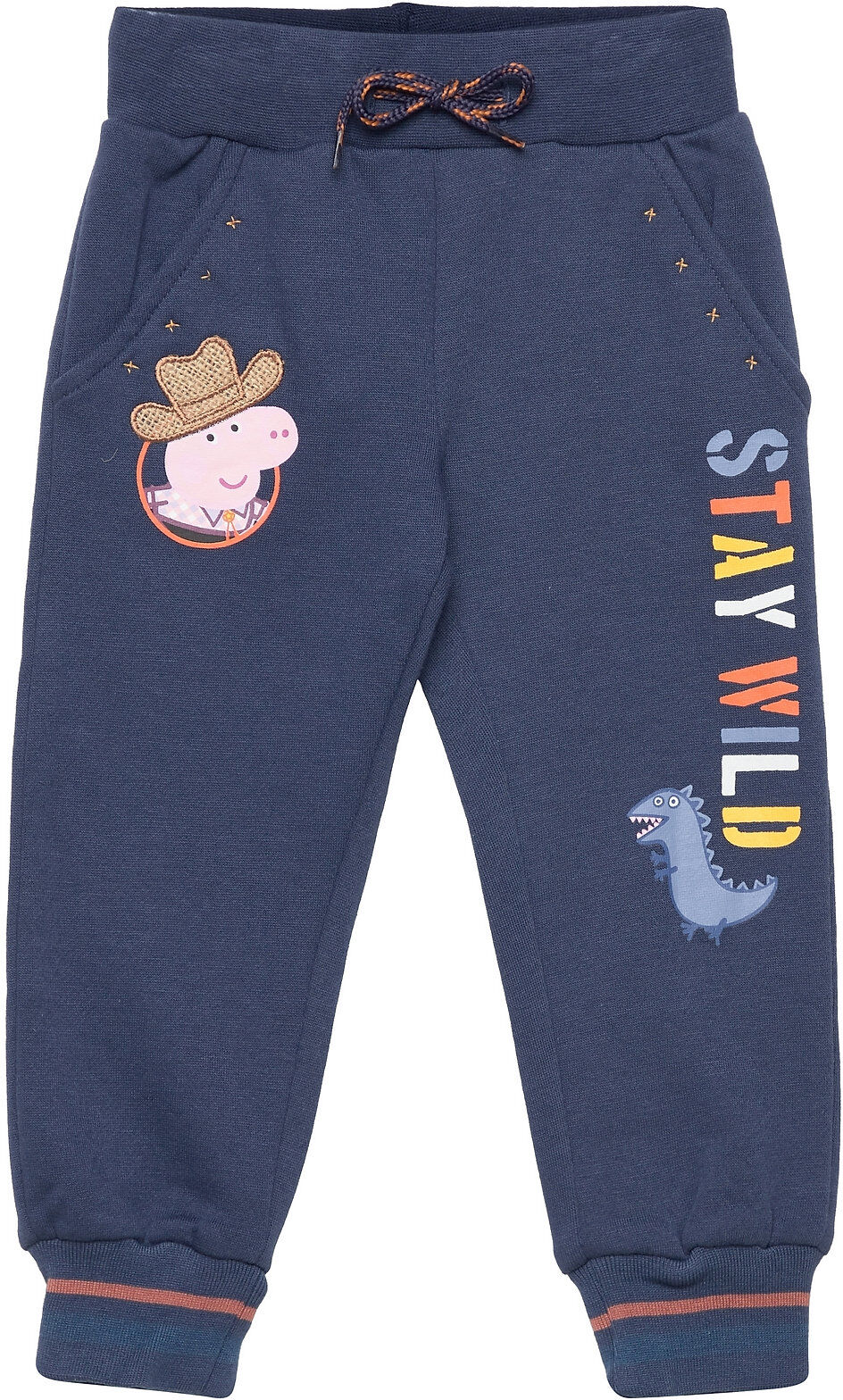 Peppa Pig Trousers Joggebukser Pysjbukser Blå Peppa Pig