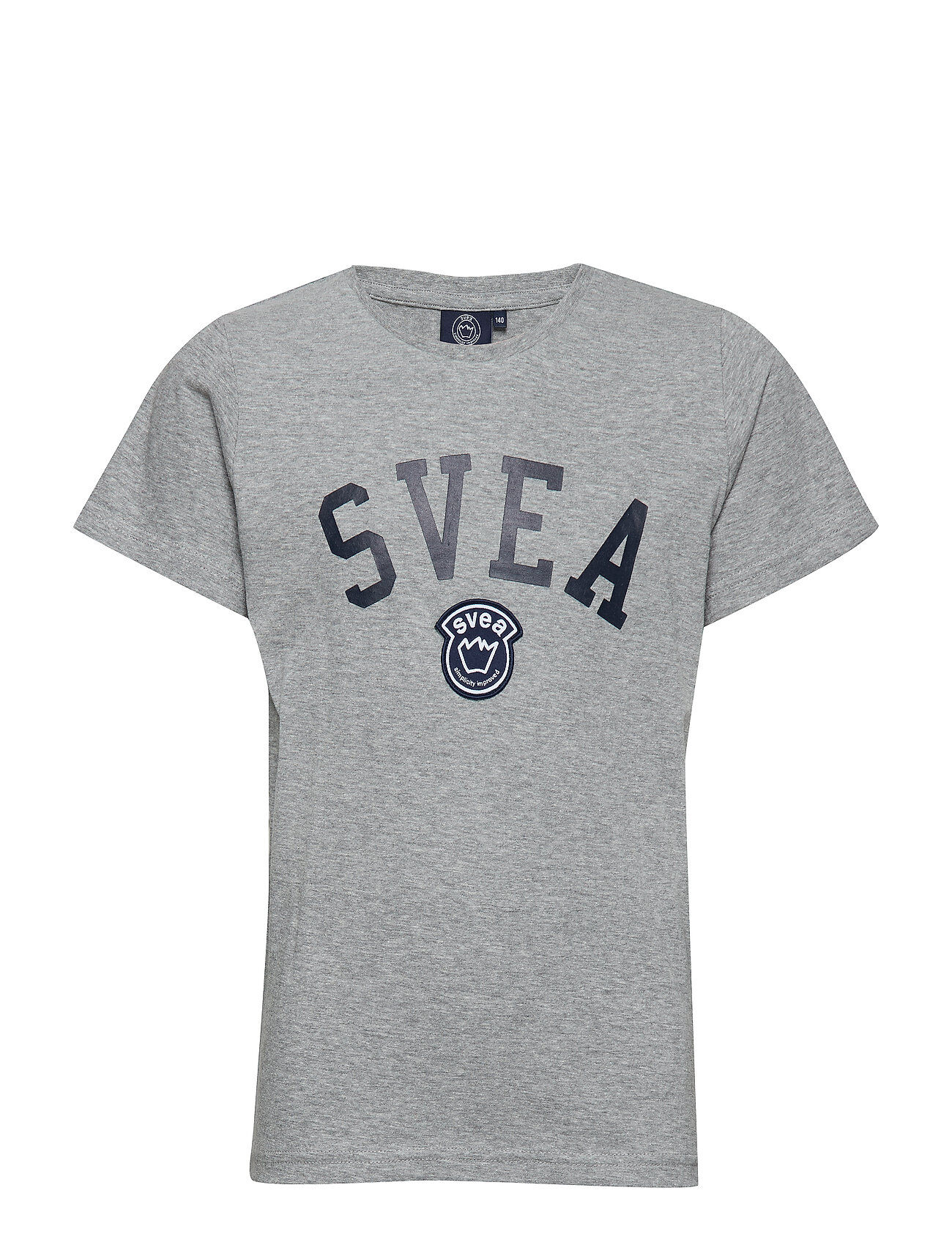 Svea Chicago Jr Tee T-shirts Short-sleeved Grå Svea