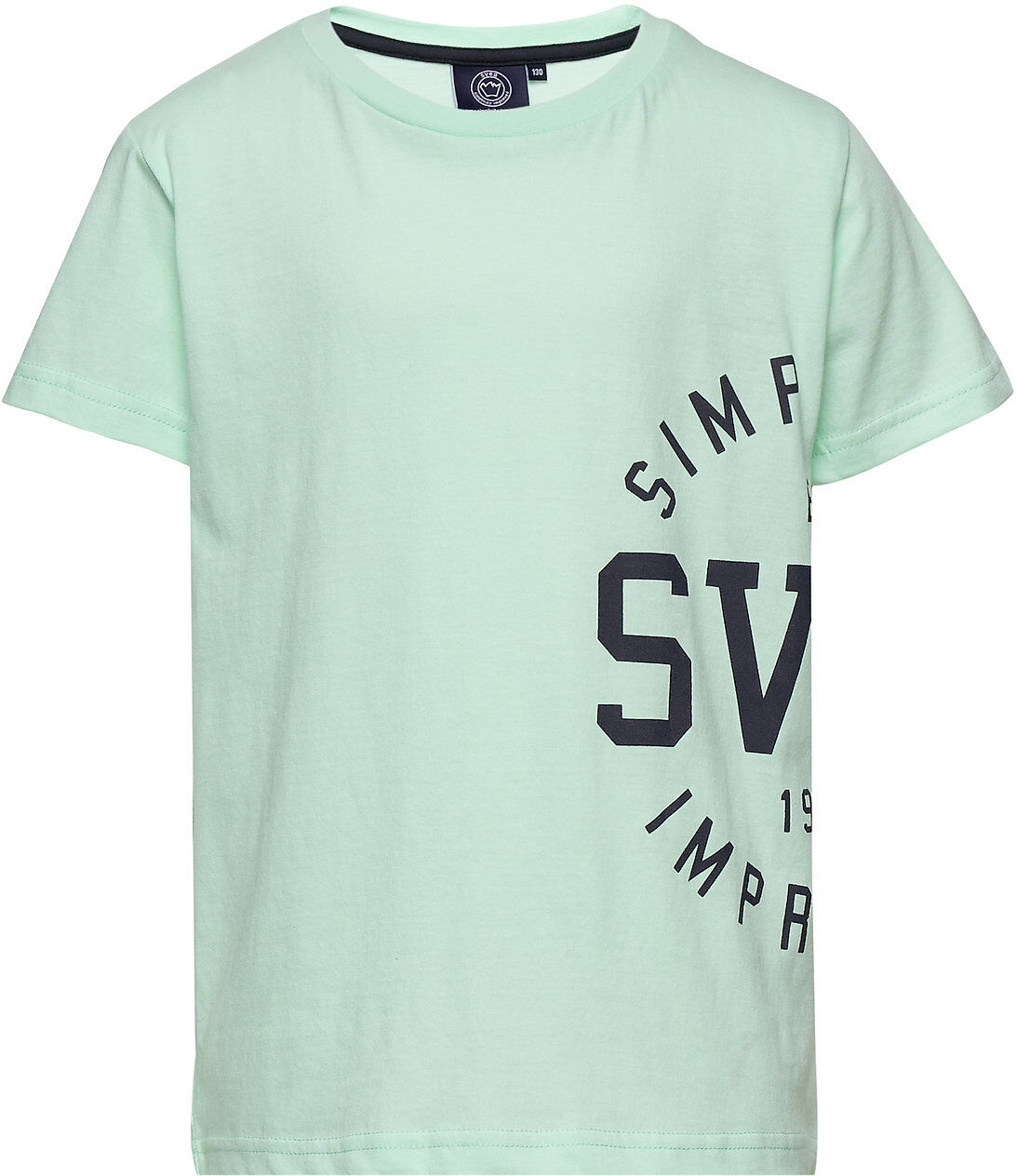 Svea K. Misplaced Logo Tee T-shirts Short-sleeved Grønn Svea