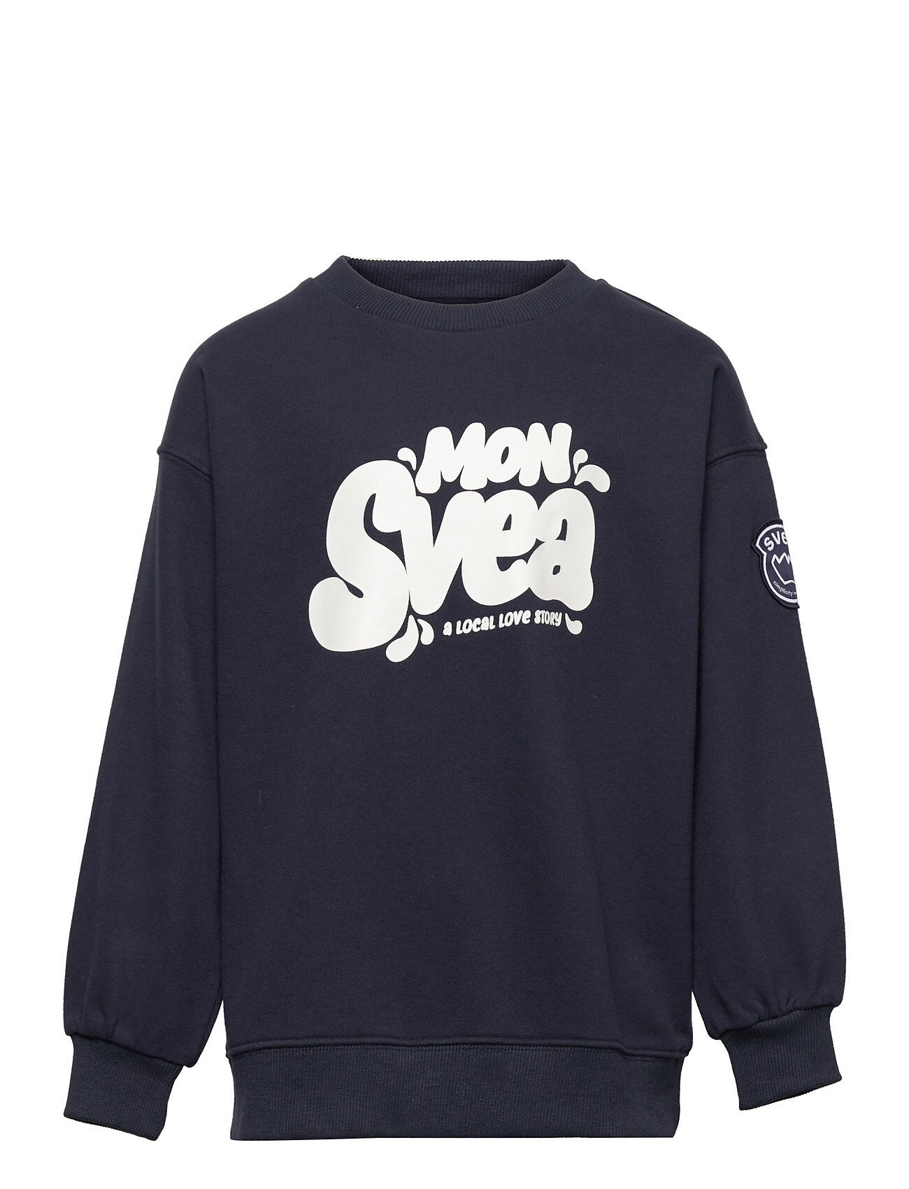 Svea K. Mon Svea Crew Sweat Sweat-shirt Genser Blå Svea