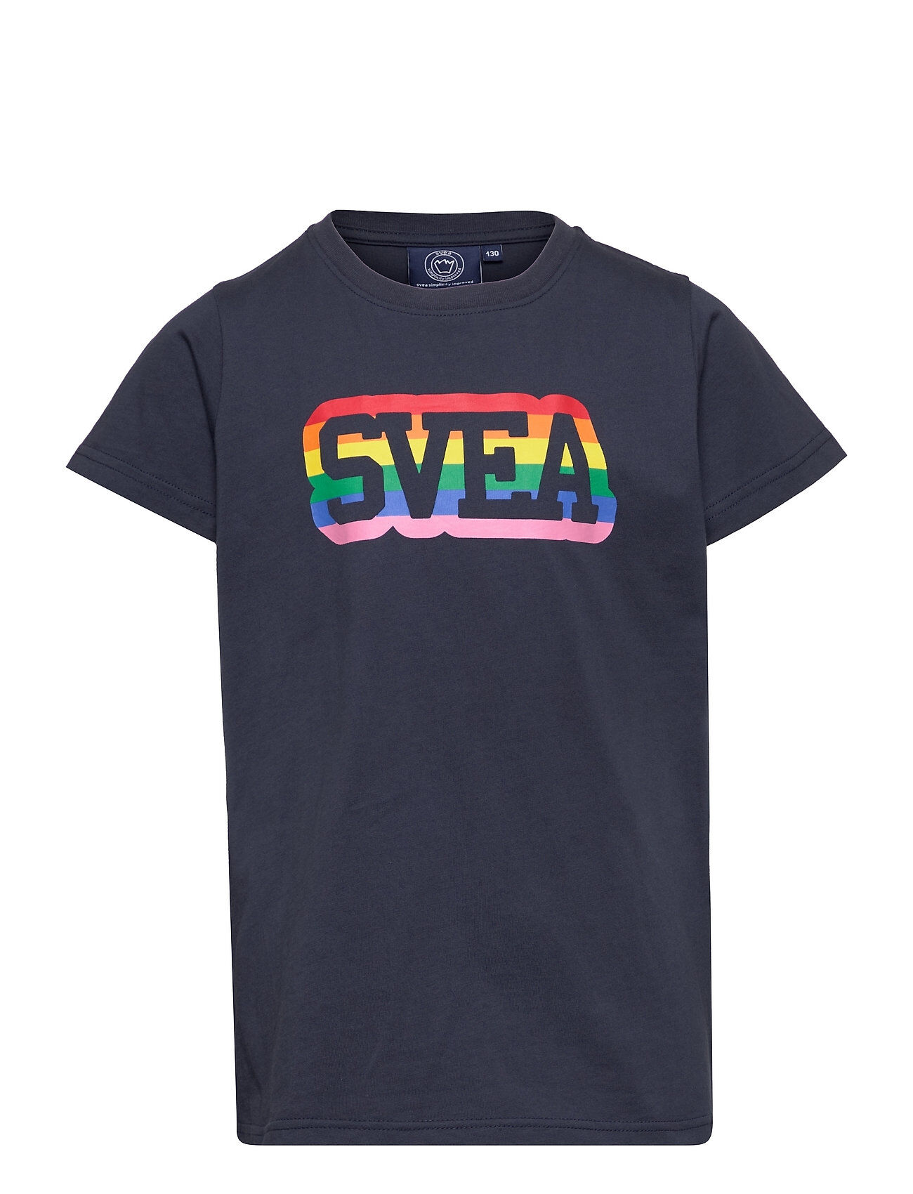 Svea K. Rainbow Tee T-shirts Long-sleeved T-shirts Blå Svea
