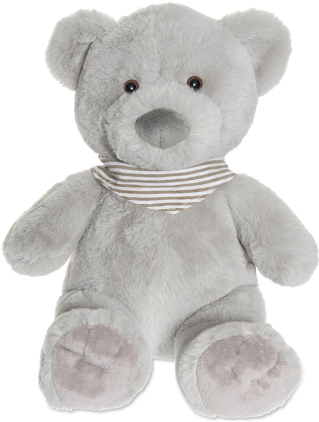 Teddykompaniet Malte Toys Soft Toys Teddy Bears Grå Teddykompaniet