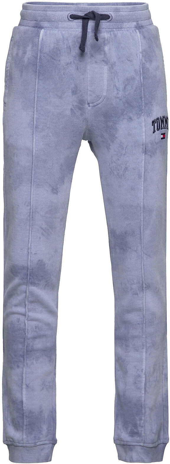 Tommy Hilfiger Tie-Dye Varsity Sweatpants Joggebukser Pysjbukser Blå Tommy Hilfiger