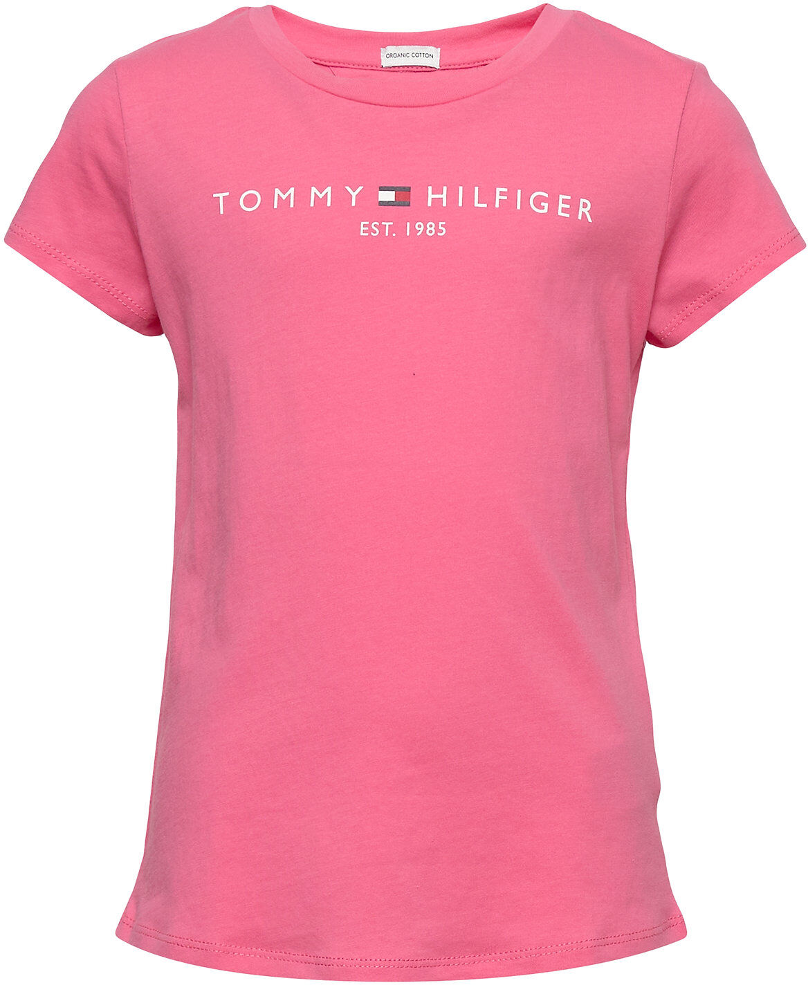 Tommy Hilfiger Essential Tee S/S T-shirts Short-sleeved Rosa Tommy Hilfiger