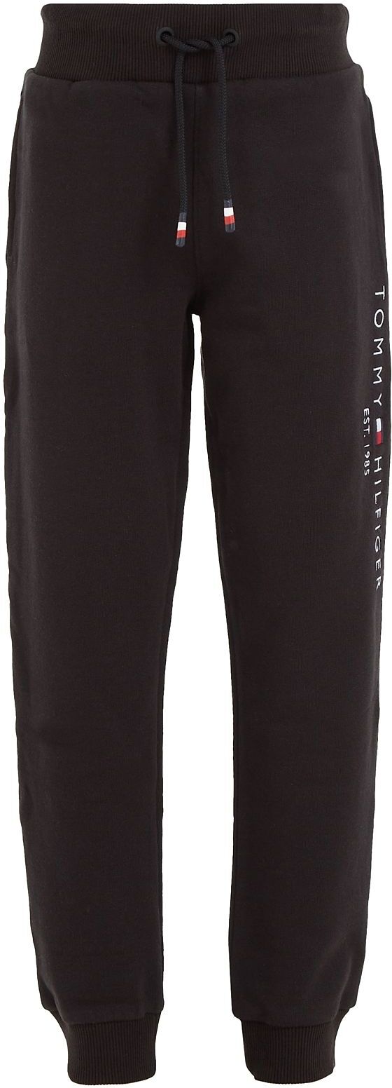 Tommy Hilfiger Essential Sweatpants Joggebukser Pysjbukser Svart Tommy Hilfiger