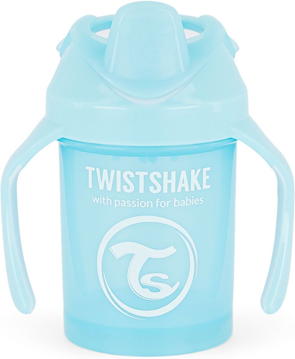 Twistshake Mini Cup 230Ml 4+M Pastel Blue Home Meal Time Cups & Mugs Blå Twistshake