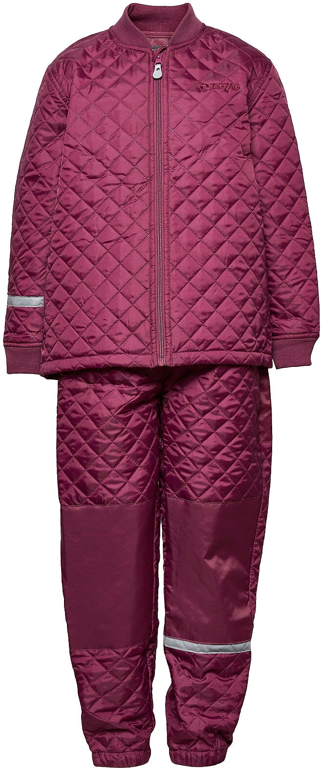 ZigZag Tiger Thermo Set Outerwear Thermo Outerwear Thermo Sets Rosa ZigZag