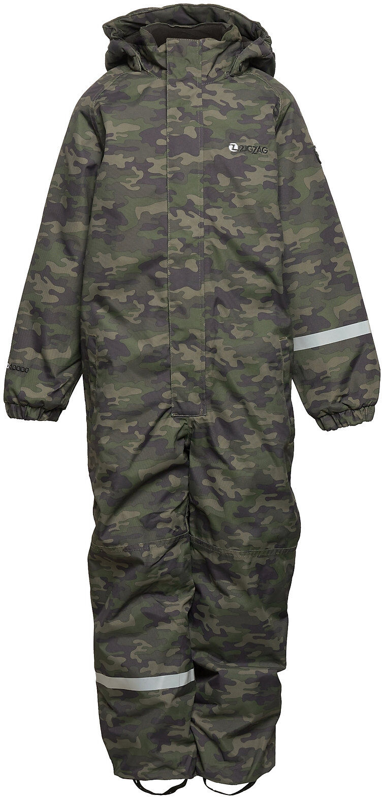 ZigZag Tower Printed Coverall W-Pro 10000 Outerwear Softshells Softshell Sets & Suits Grønn ZigZag