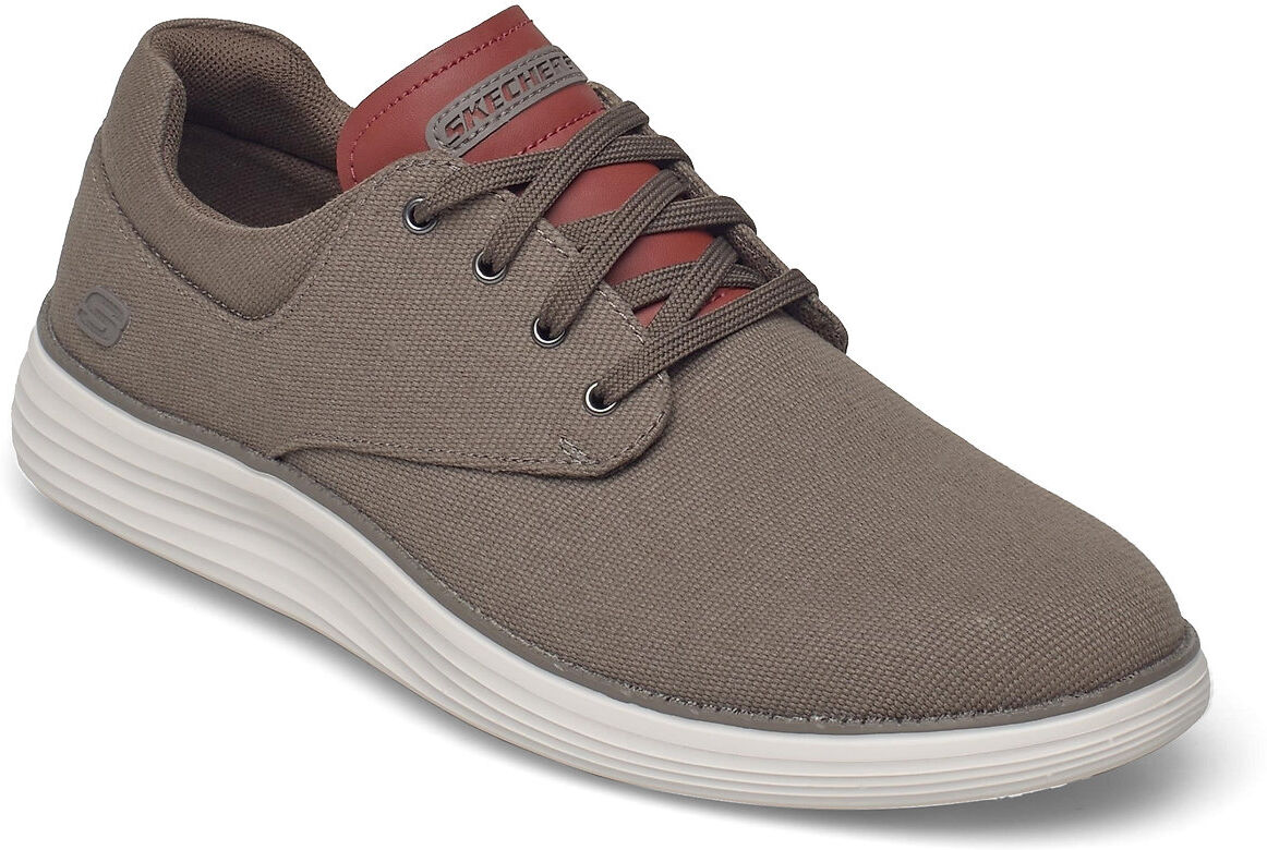 Skechers Mens Status 2.0 Burbank Lave Sneakers Grå Skechers