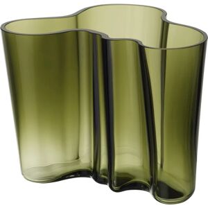 iittala Alvar Aalto vas mossgrønn 160 mm