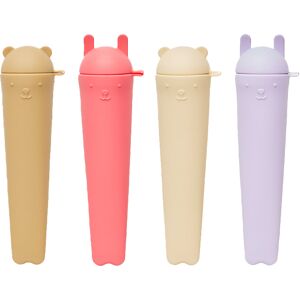 OYOY Ninka & Teddy ice pops 4-pk Lavender-vanilla-cherry red-rubber