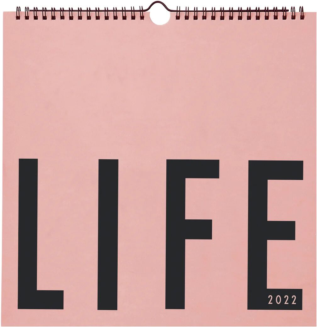 Design Letters veggkalender 2022 Nude