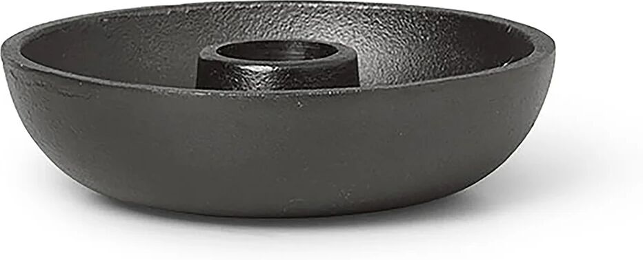 Ferm Living Bowl lysestake Ø 10 cm Blackened aluminium