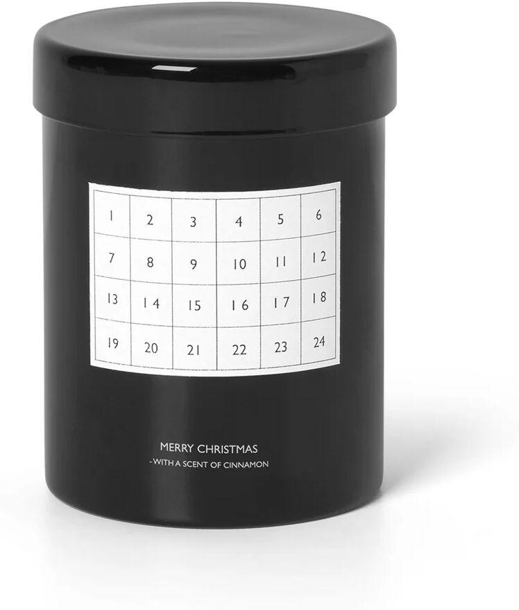 Ferm Living Christmas Calendar duftlys Svart