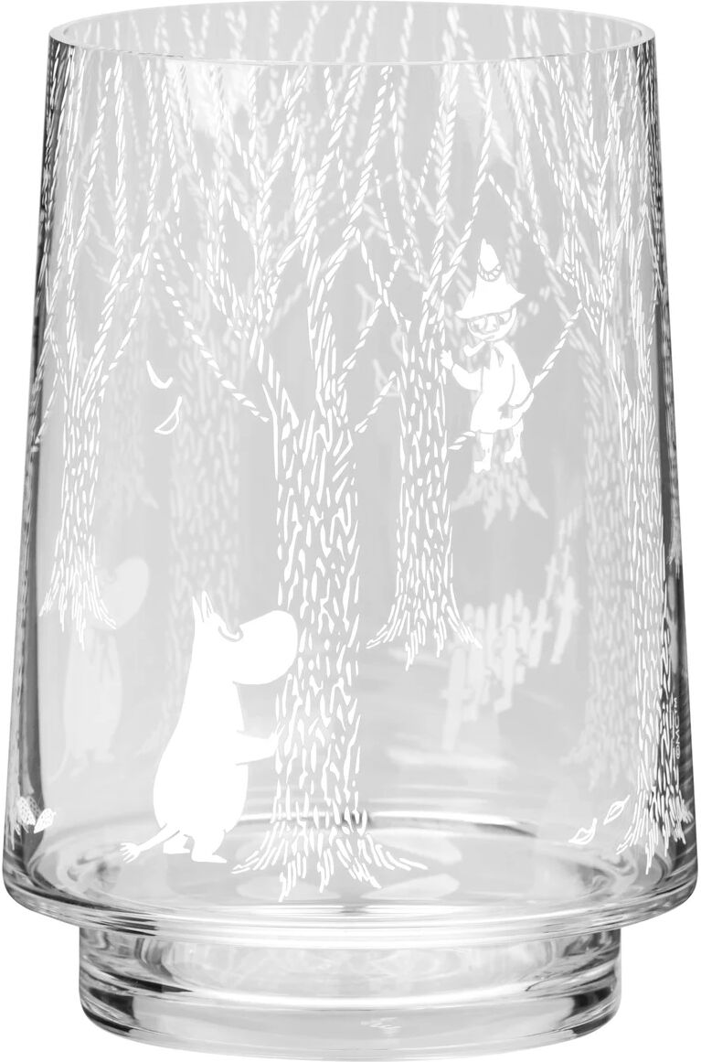 Muurla In the Woods telysestake/vase 20 cm Klar-hvit