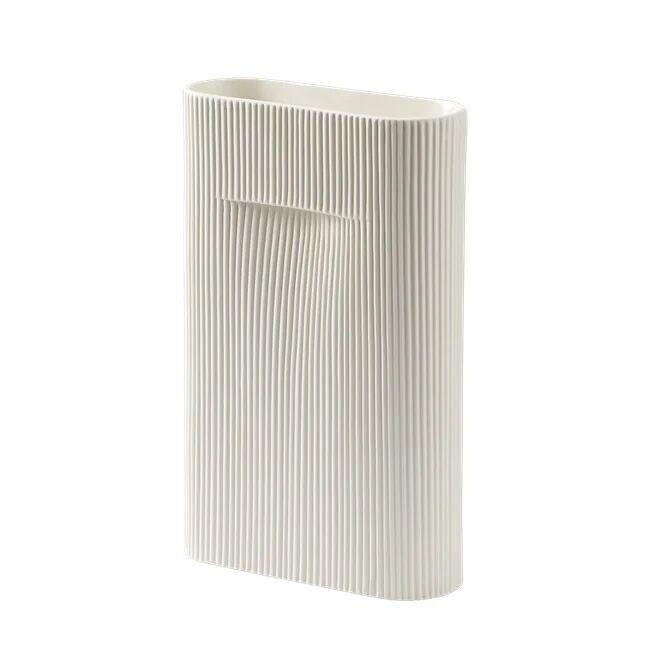 Muuto Ridge vase 35 cm Off white