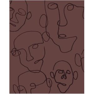 Scandi Living Audience poster brun 40x50 cm