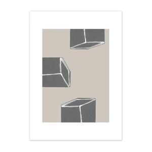 Scandi Living Dimensions poster 30x40 cm