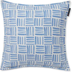 Lexington Graphic Printed Cotton Canvas putevar 50 x 50 cm Blue-White