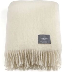 Stackelbergs Mohair pledd Bright white