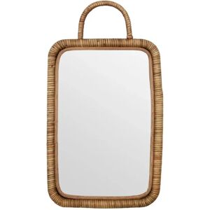 Meraki Baki speil med ramme 24x36 cm Natur