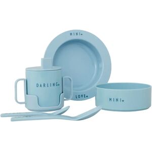 Design Letters startsett favoritt mini Light blue