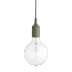 Muuto E 27 lampe olivengrønn