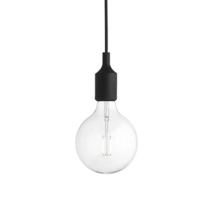 Muuto E 27 lampe svart