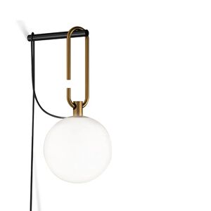 Artemide nh vegglampe sort-messing