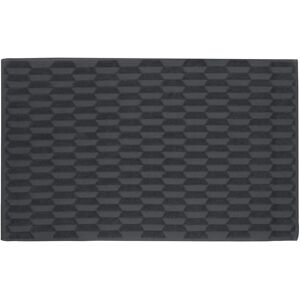 Mette Ditmer Geo baderomsmatte 50 x 80 cm Anthracite