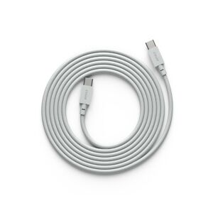 Avolt Cable 1 USB-C til USB-C ladekabel 2 m Gotland gray