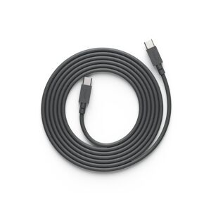 Avolt Cable 1 USB-C til USB-C ladekabel 2 m Stockholm black