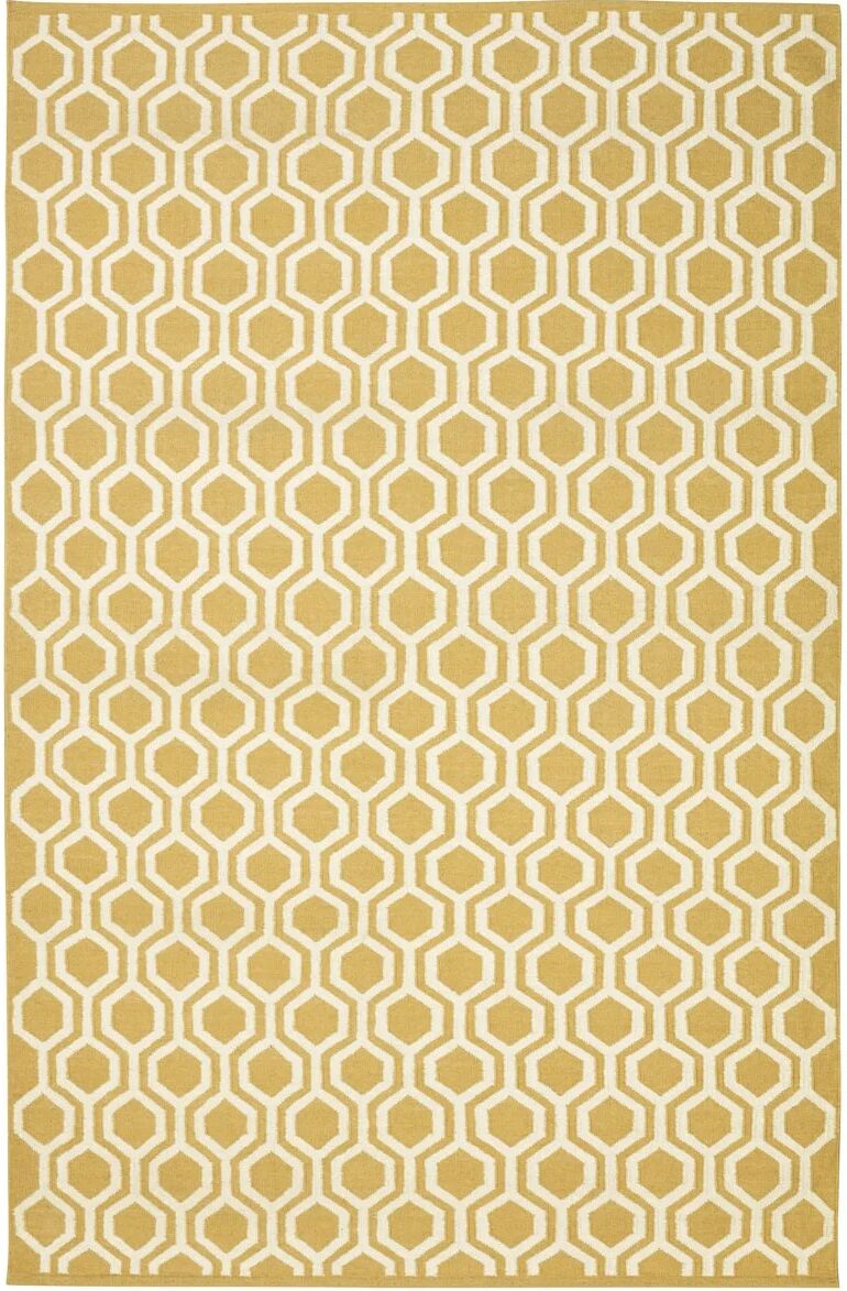 Chhatwal & Jonsson Varanasi gulvteppe 234x323 cm Spicy yellow-off white