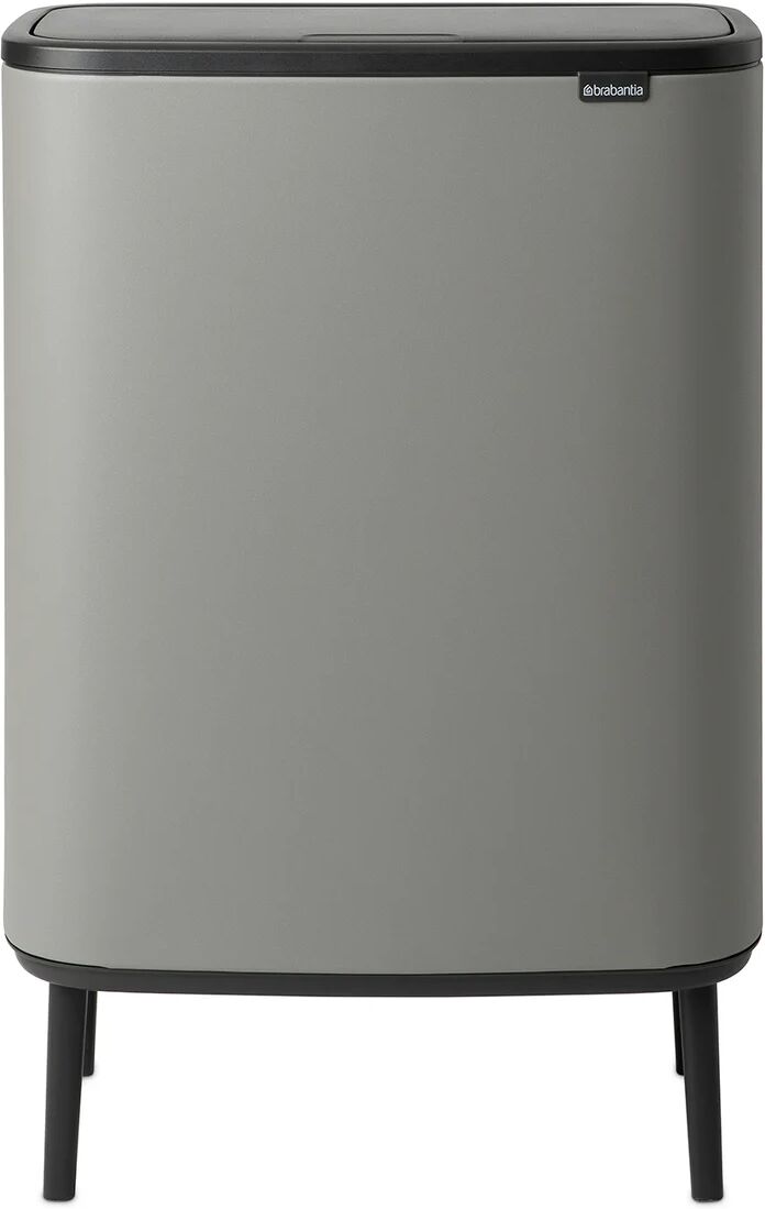 Brabantia Bo touch bin high 60 L Mineral concrete grey