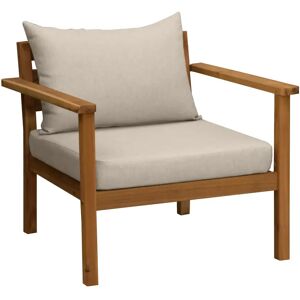 1898 Stockaryd loungestol teak/beige