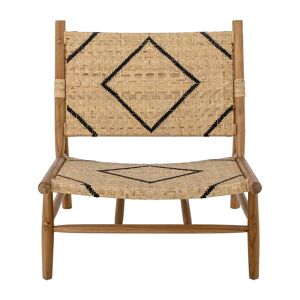 Bloomingville Lennox loungestol Natur-teak