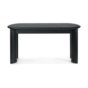 ferm LIVING Bevel benk Black Oiled Beech