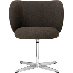 ferm LIVING Rico dining chair swivel hallingdal Dark grey brown