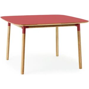 Normann Copenhagen Form spisebord red, eikeben, 120 x 120 cm