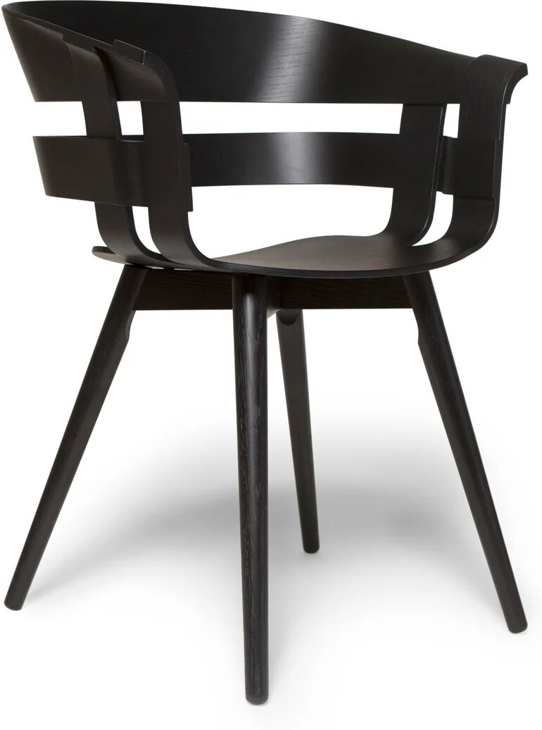 Design House Wick Chair stol svart-svarta askbein